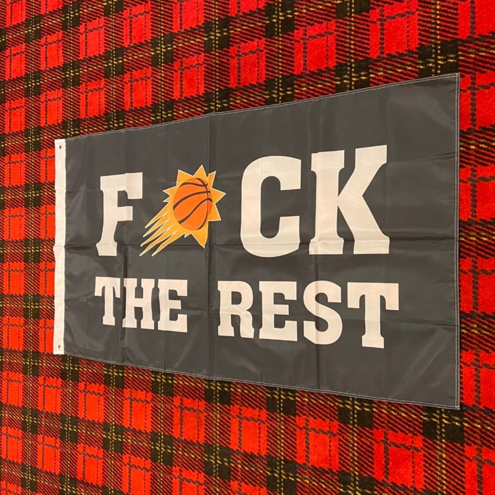 Brand new Phoenix Suns banner flag